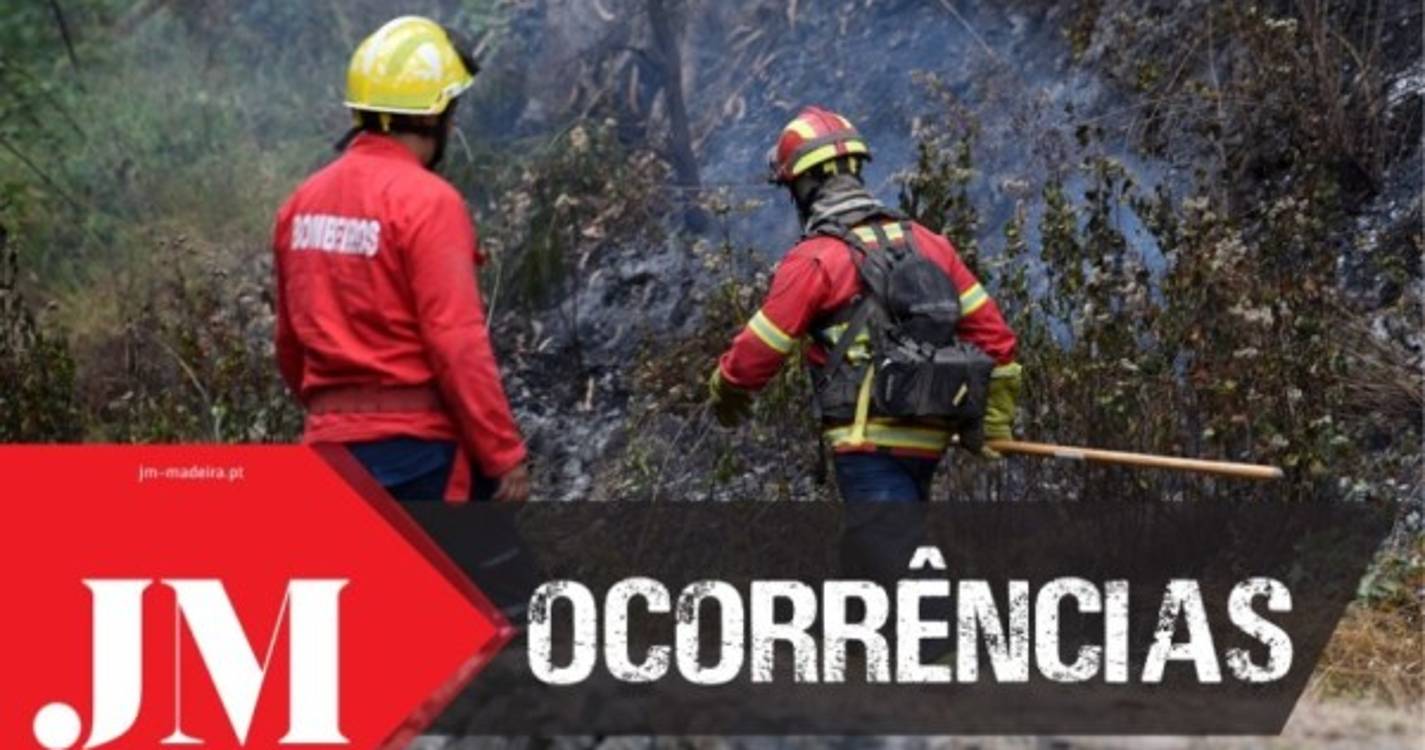 Incêndio na Ribeira Brava mobilizou cinco bombeiros e duas viaturas