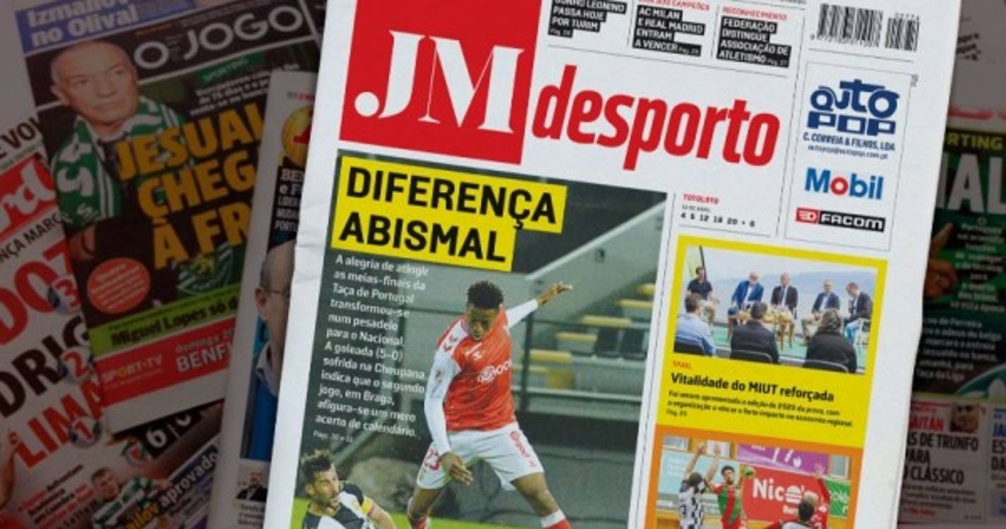 Diferença abismal na Taça de Portugal