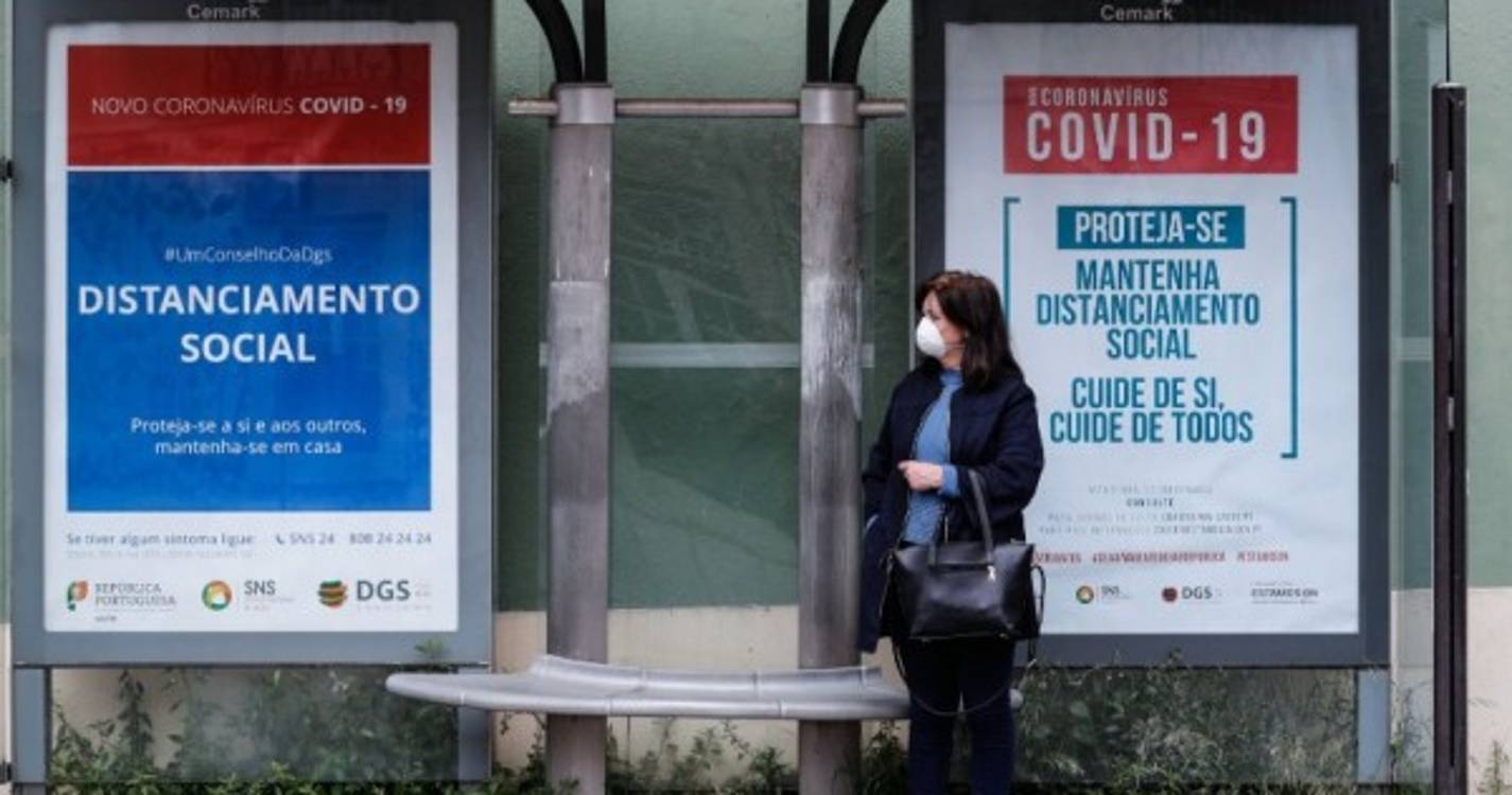 Covid-19: Portugal regista 38.734 novos casos e 17 mortes