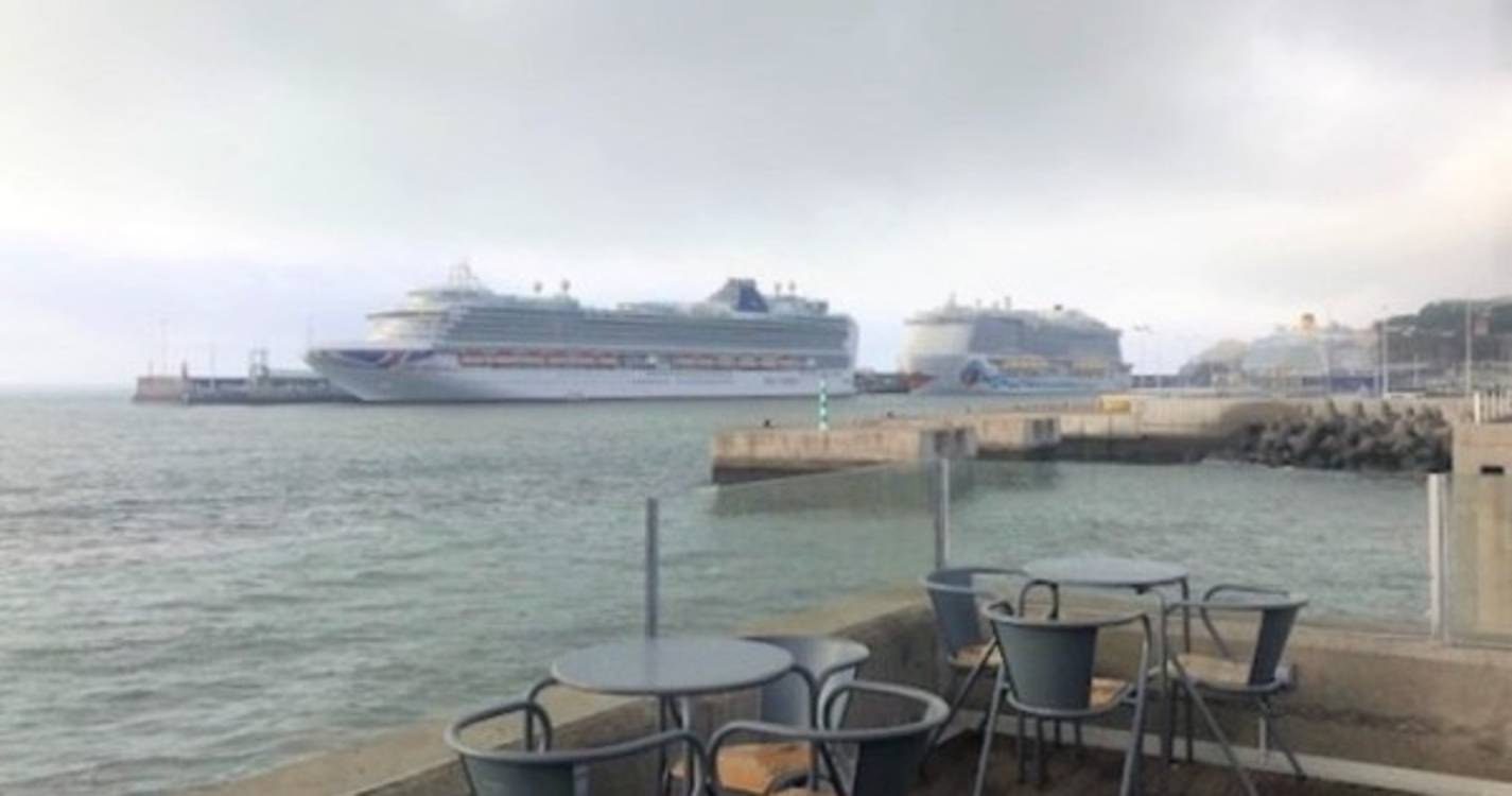 Porto do Funchal com três navios e a movimentar quase 10 mil pessoas