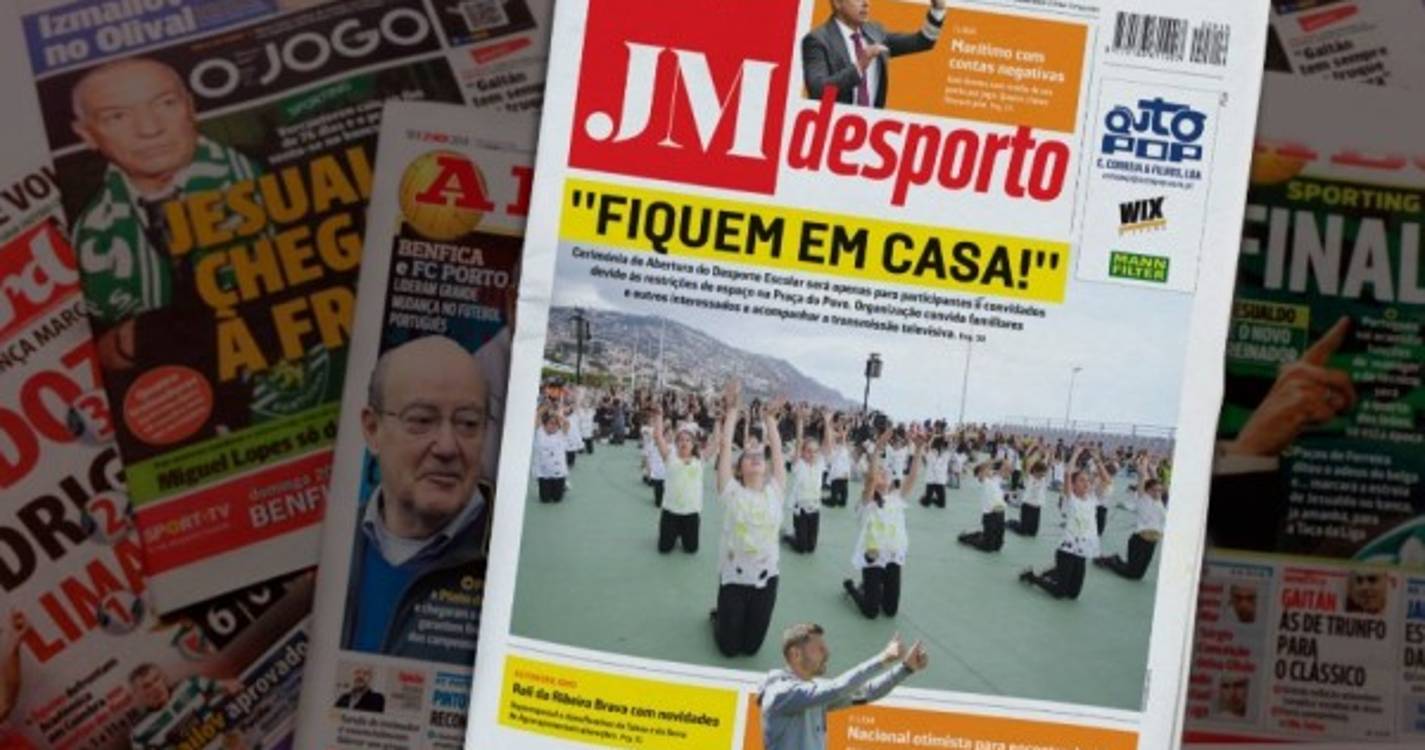 "Fiquem em casa" na Festa do Desporto Escolar