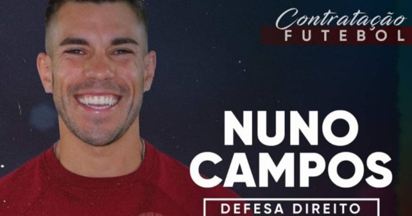 Torreense anuncia contratação do defesa madeirense Nuno Campos