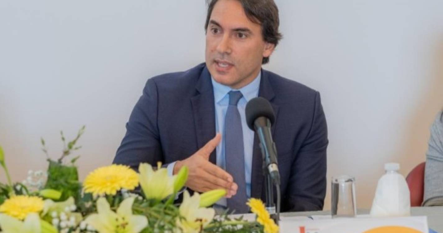 Jornadas Madeira: Pedro Fino diz que obras públicas continuarão a ter grande aposta do Executivo madeirense