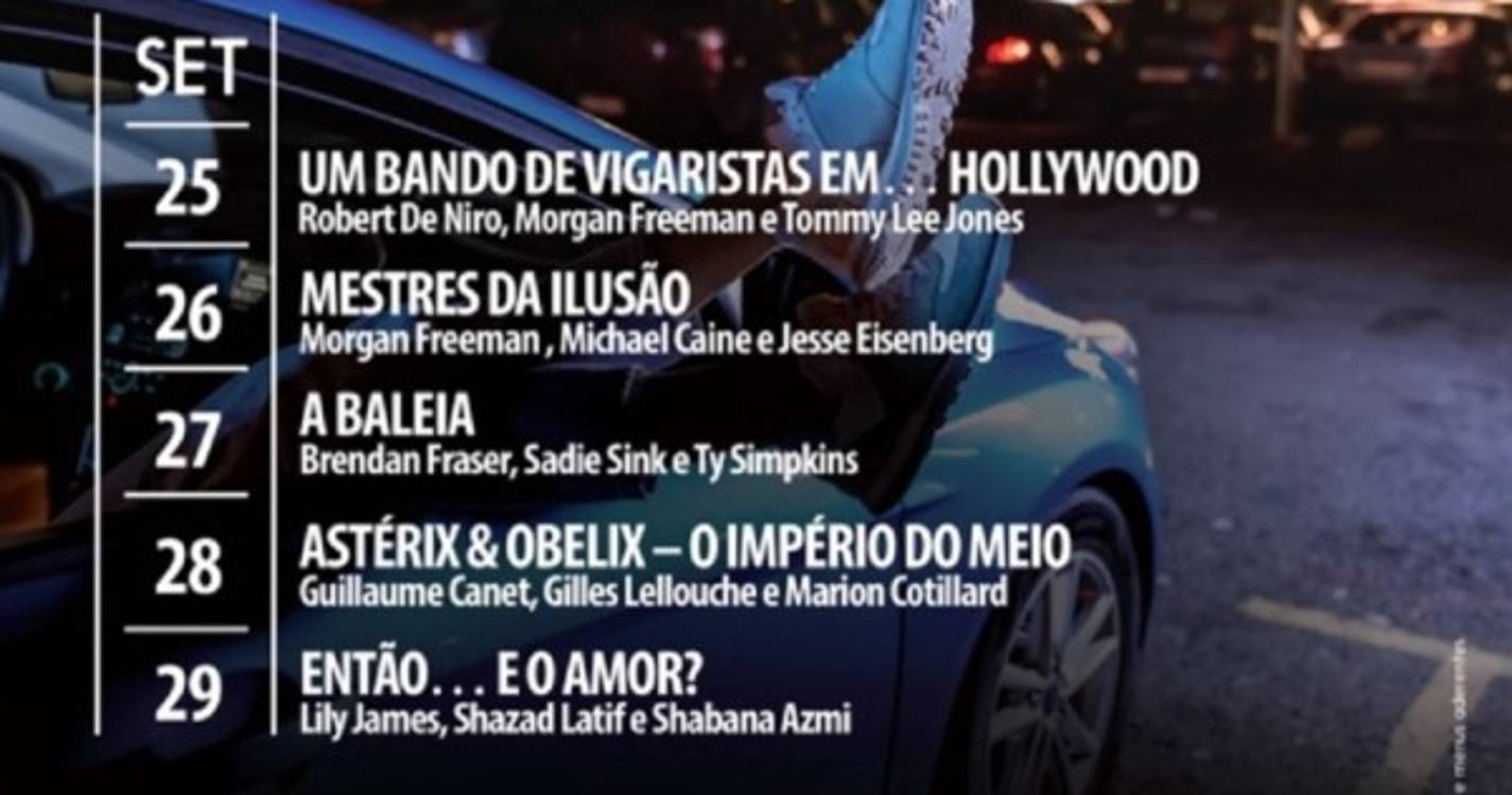 Madeira Shopping promove 5 sessões de cinema drive-in