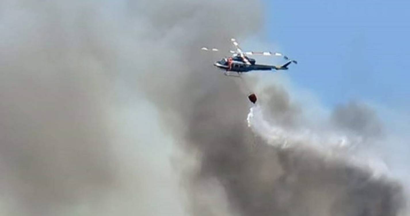 Incêndio em Machico não ameaça casas