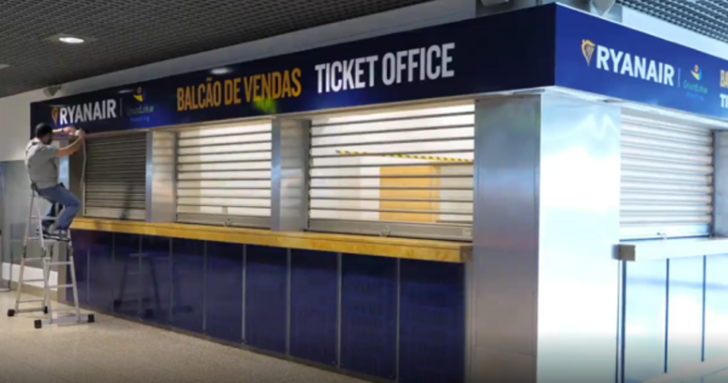 Ryanair já tem balcão no Aeroporto da Madeira (vídeo)