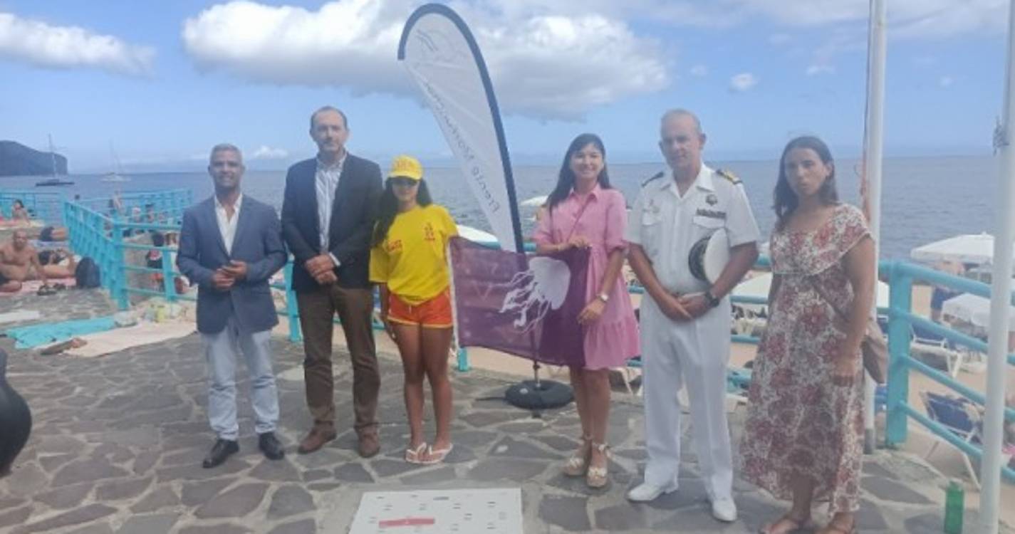 Banhistas passam a ser informados, através de bandeira, se há águas vivas no mar