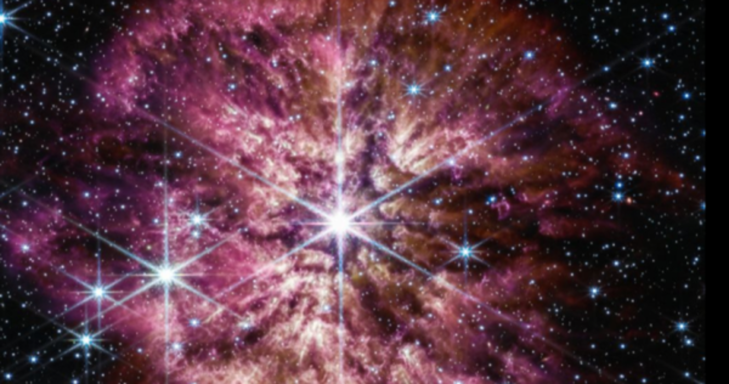 Telescópio James Webb captura estrela à beira da morte