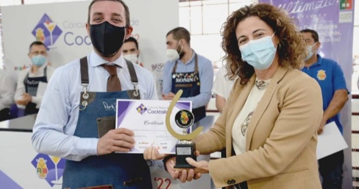 Carlos França vence Concurso Regional de Cocktails Madeira 2022