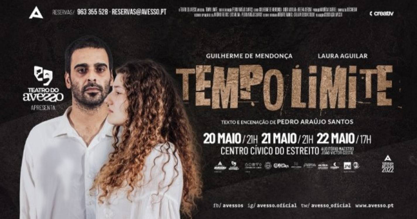 Teatro do Avesso estreia Tempo Limite no Estreito de Câmara de Lobos
