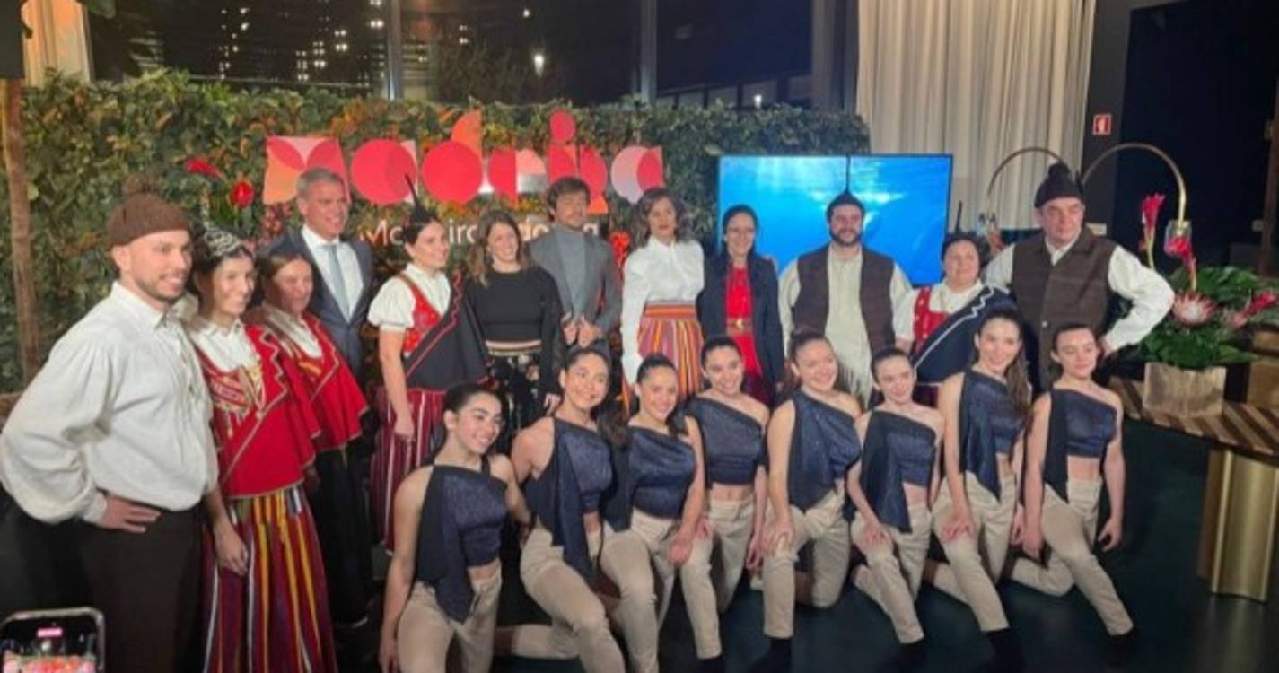 BTL: Folclore e dança contemporânea animaram cocktail da Madeira (com fotos e vídeo)