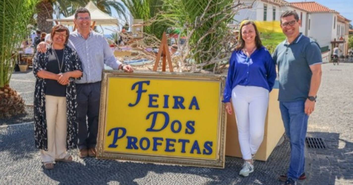 AEPS organizou 'Feira do Profeta' para dinamizar comércio em Porto Santo