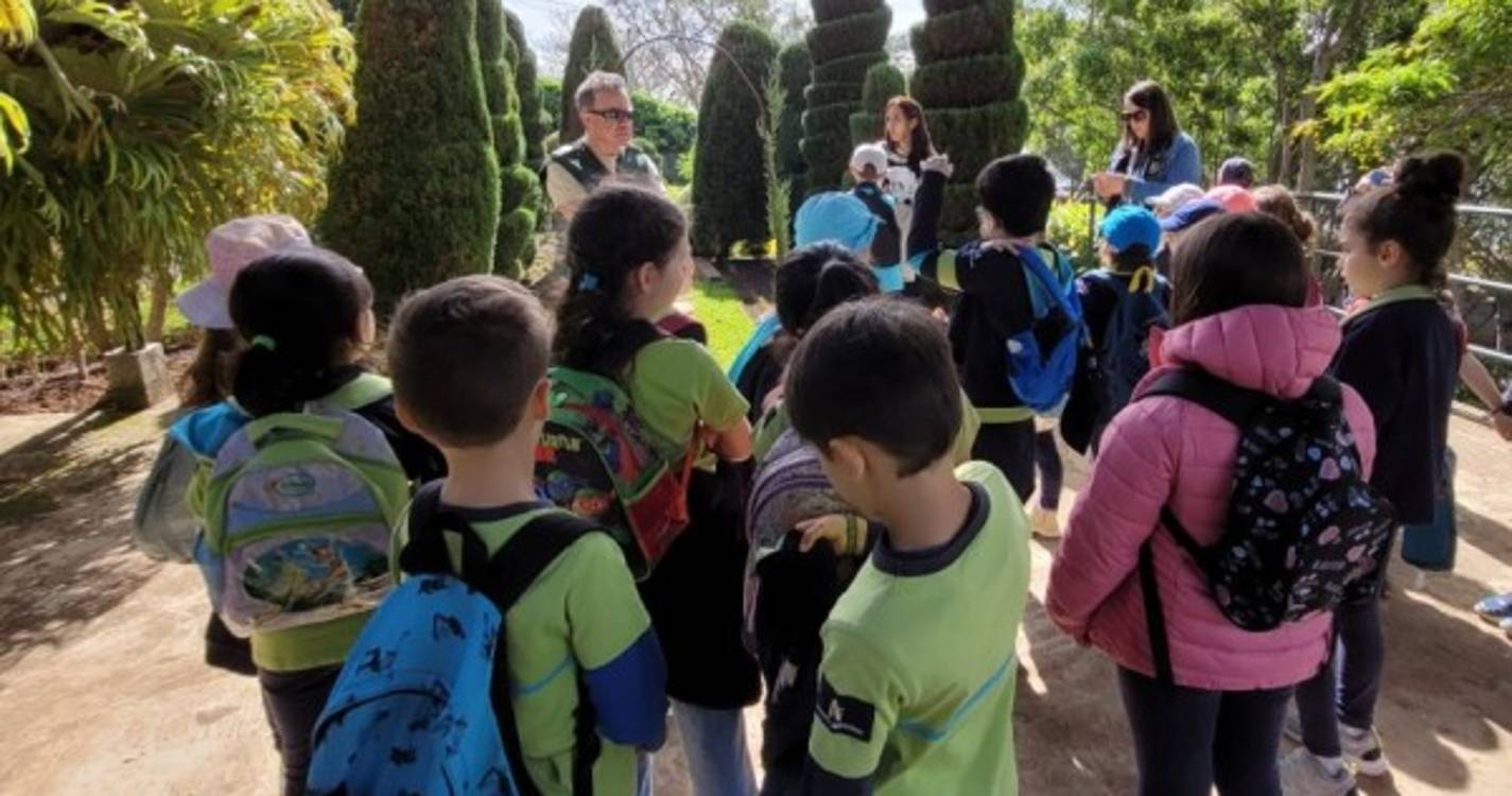 Alunos do Externato Adventista do Funchal visitaram Jardim Botânico da Madeira