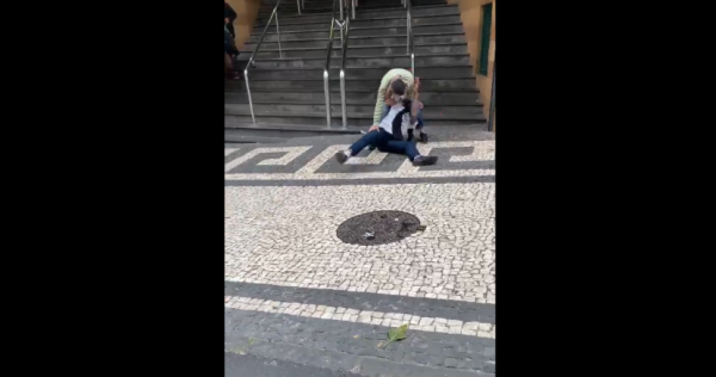 Pancadaria junto ao Anadia no Funchal gerou alerta (com vídeo)