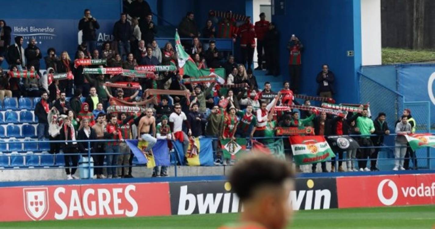 I Liga: Marítimo perde com Vizela ao intervalo