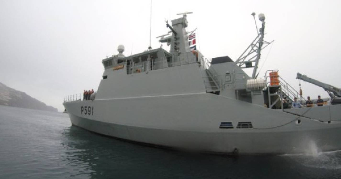 Última-hora: Surto de covid-19 deixa navio patrulha inoperacional na Madeira