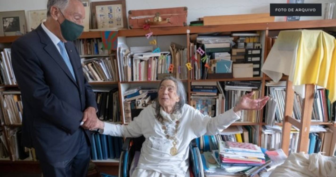 Marcelo evoca Lourdes Castro, "uma das mais inconfundíveis artistas portuguesas"