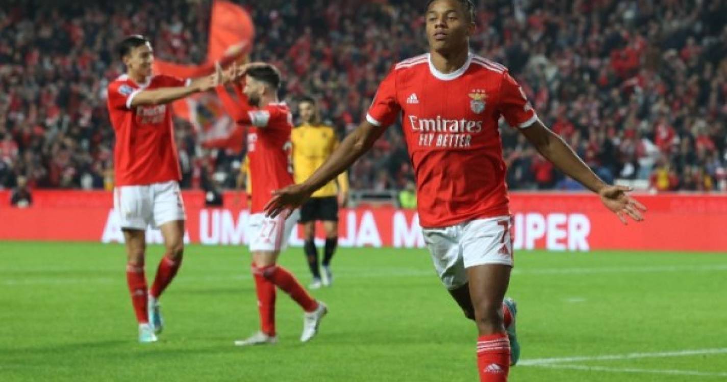 Benfica vence Penafiel e isola-se na frente do Grupo C da Taça da Liga