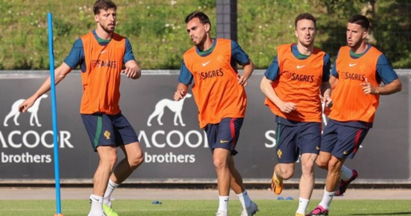 Euro2024: Portugal continua a preparar duelo com a Bósnia com novo treino