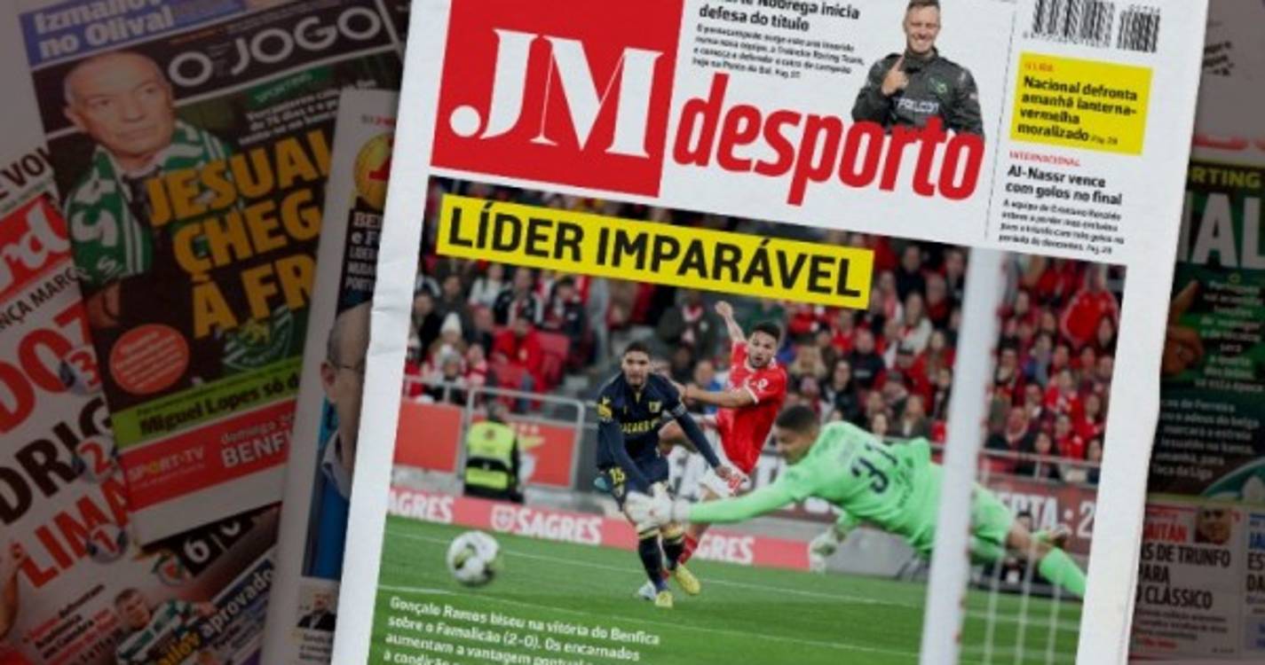 Líder Benfica imparável