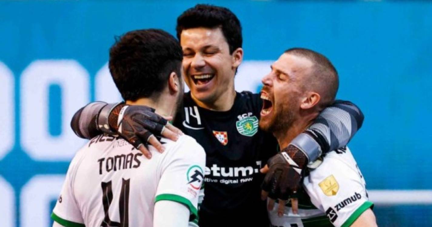 Futsal: Sporting vence Benfica e conquista Taça de Portugal