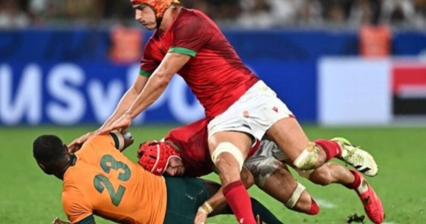 Râguebi/Mundial: Portugal perde com Austrália no terceiro jogo