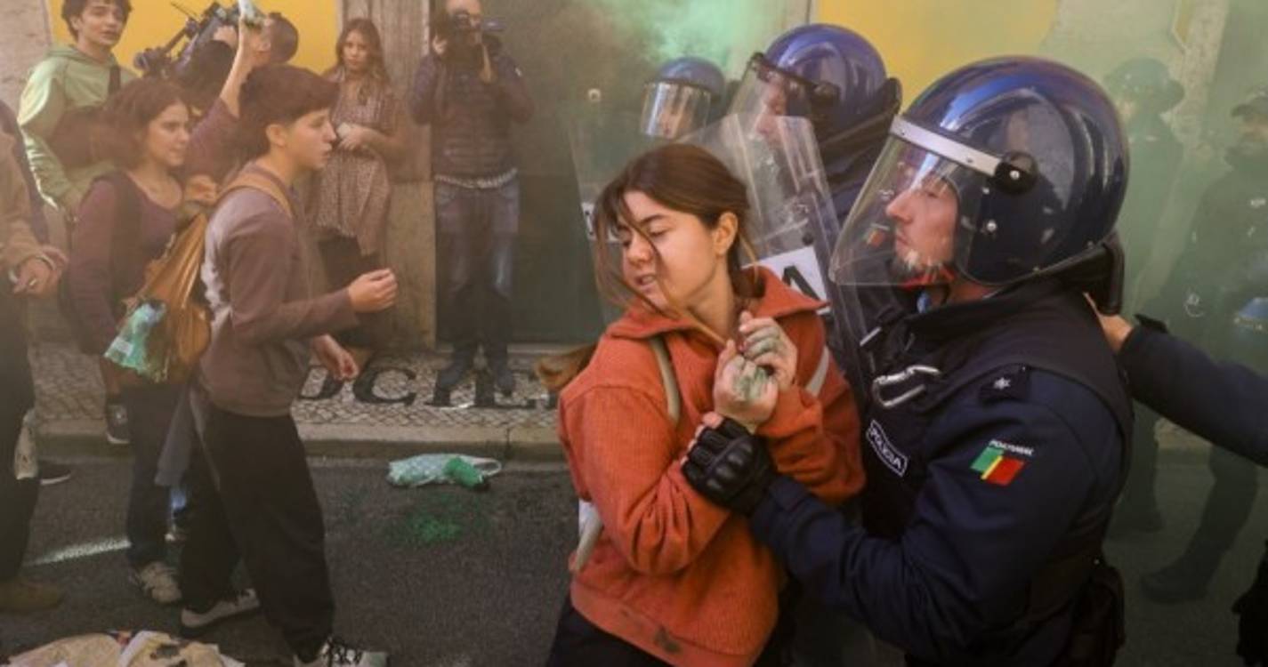 PSP deteve 23 ativistas pelo clima em duas manifestações em Lisboa