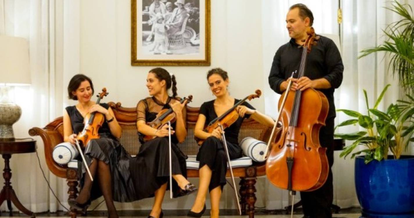 Quarteto de Cordas do Atlântico dá concerto na Assembleia da Madeira