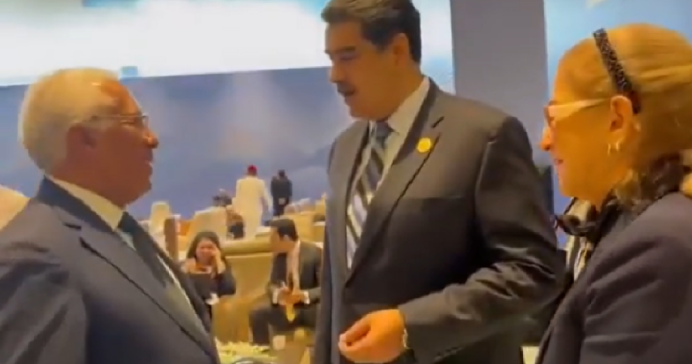 Maduro divulga vídeo em que Costa lhe pede para &#34;cuidar bem dos portugueses&#34; na Venezuela