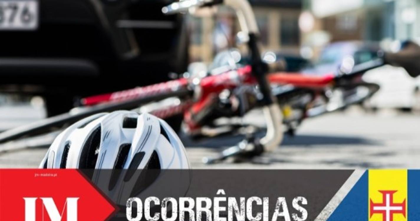 Mulher ficou ferida em acidente rodoviário muito pouco comum