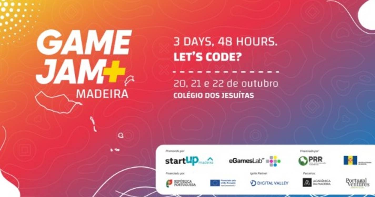 Rui Barreto na abertura do GameJam+ Madeira esta sexta-feira