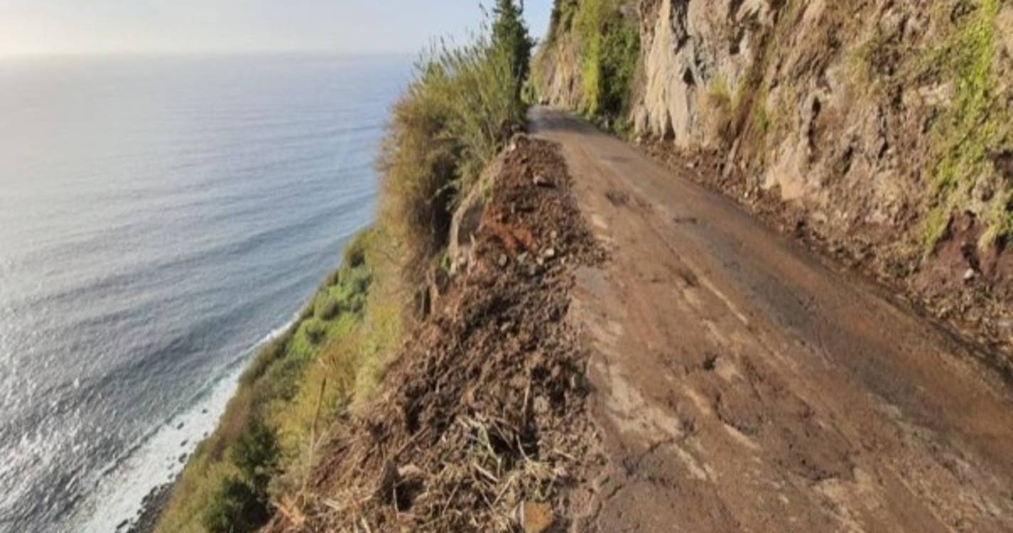 Perigo: Ligação entre o Jardim do Mar e o Estreito da Calheta continua fechada