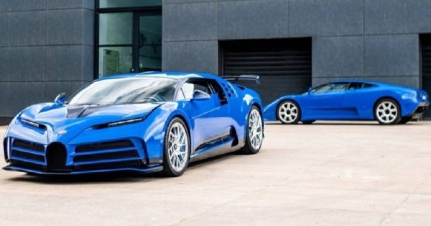Cristiano Ronaldo está quase a receber o luxuoso Bugatti de 8 milhões de euros