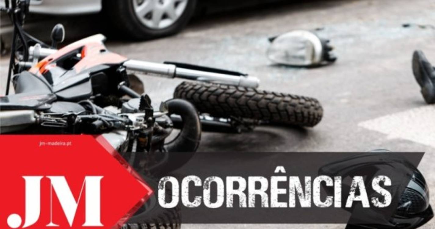 Homem ferido em despiste de mota na via rápida