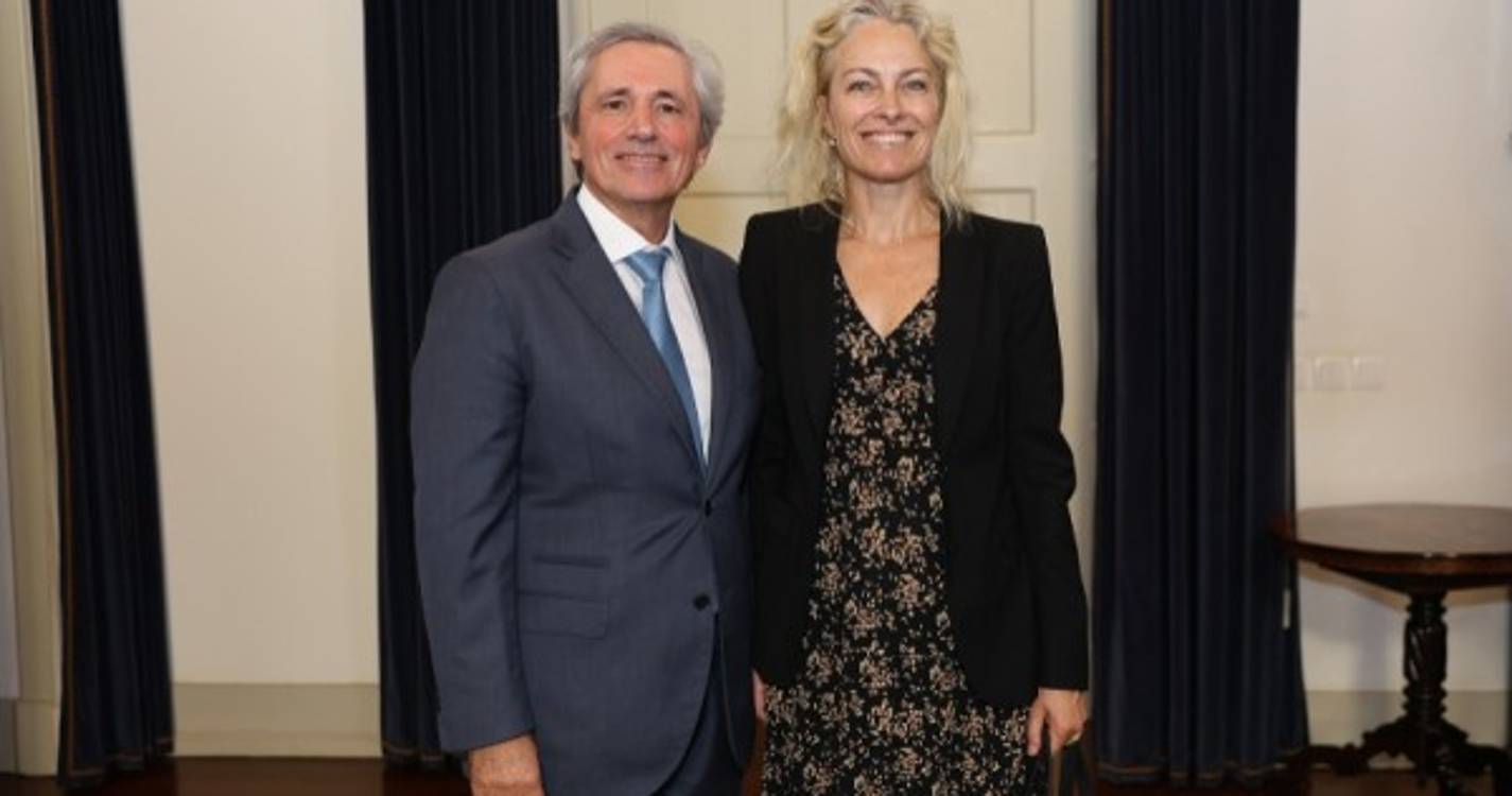José Manuel Rodrigues recebeu Embaixadora da Dinamarca