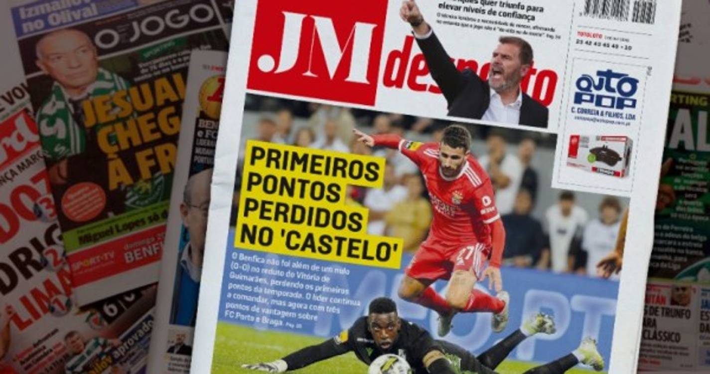 Benfica: Primeiros pontos perdidos no 'castelo'