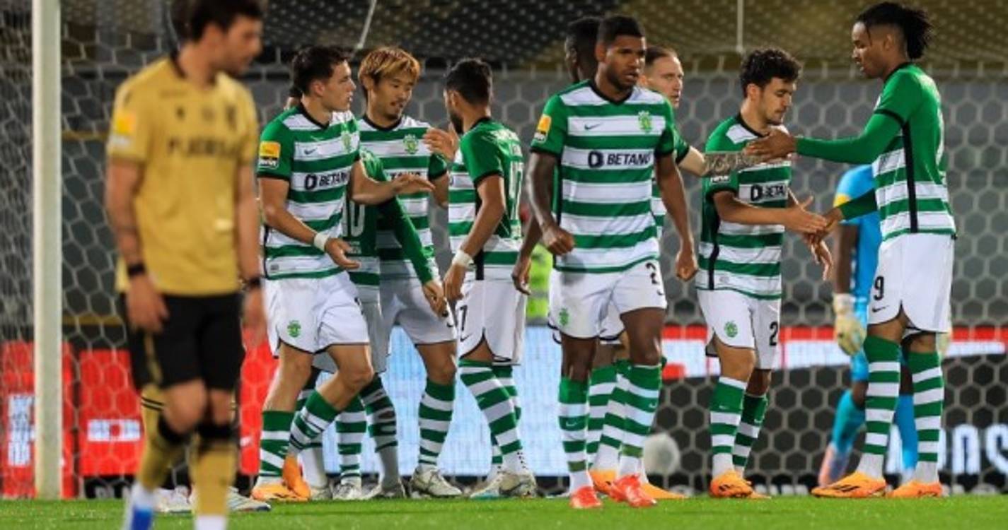 Sporting regressa às vitórias no 'castelo'