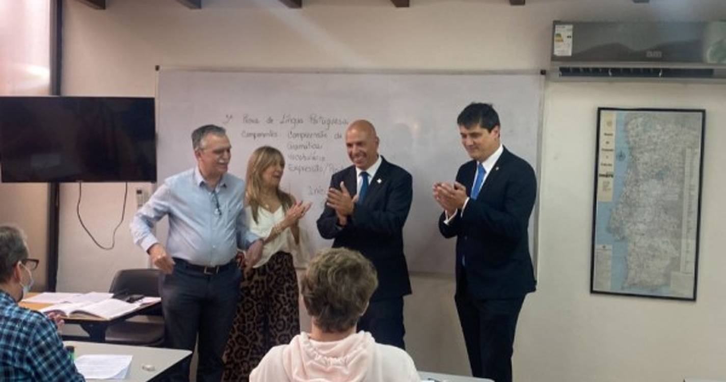 Cafôfo nas aulas do Centro Português: "São exemplos de como a cultura portuguesa deve ser divulgada"