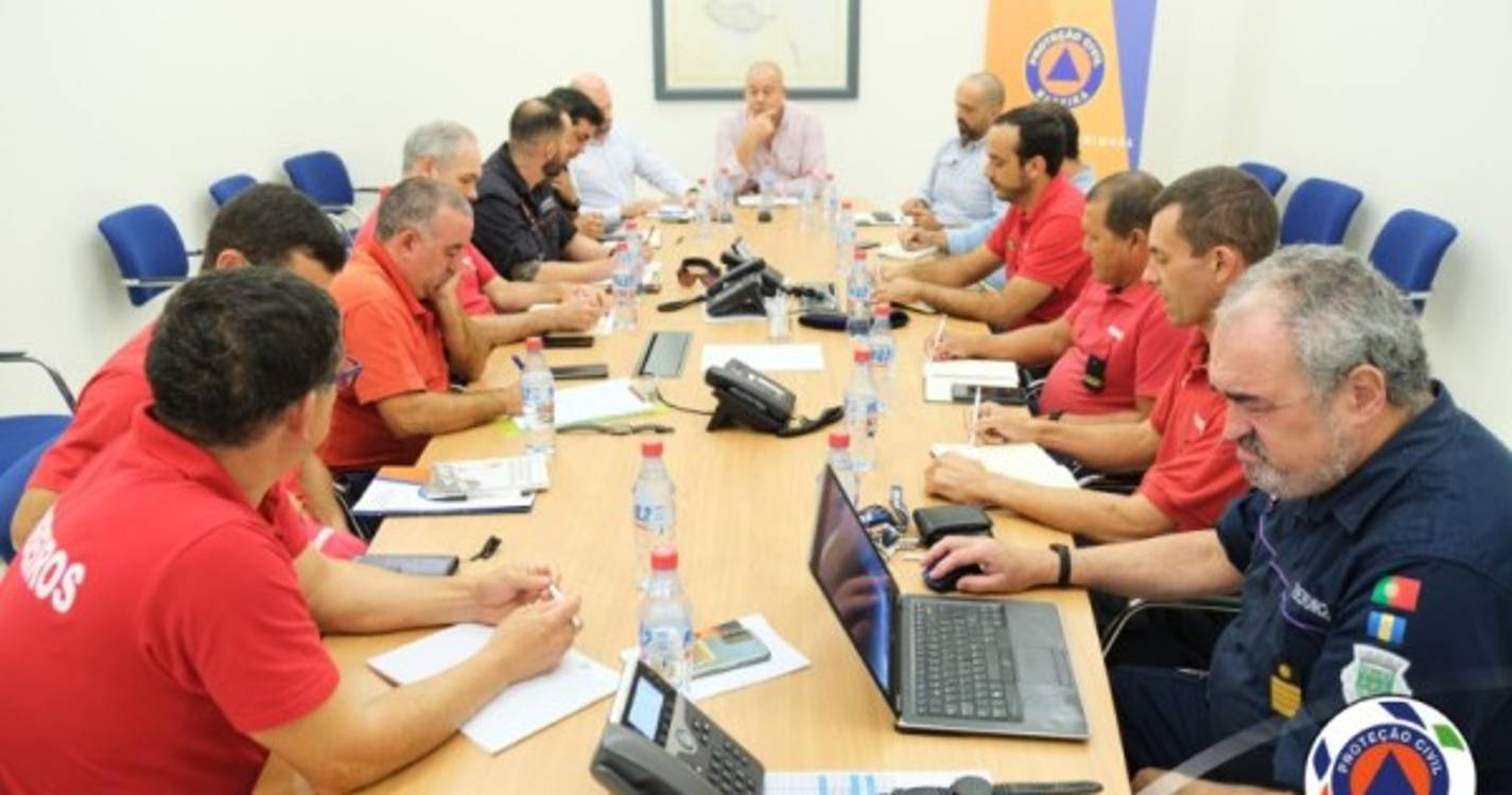 Proteção Civil reuniu com comandantes dos bombeiros para balanço dos incêndios