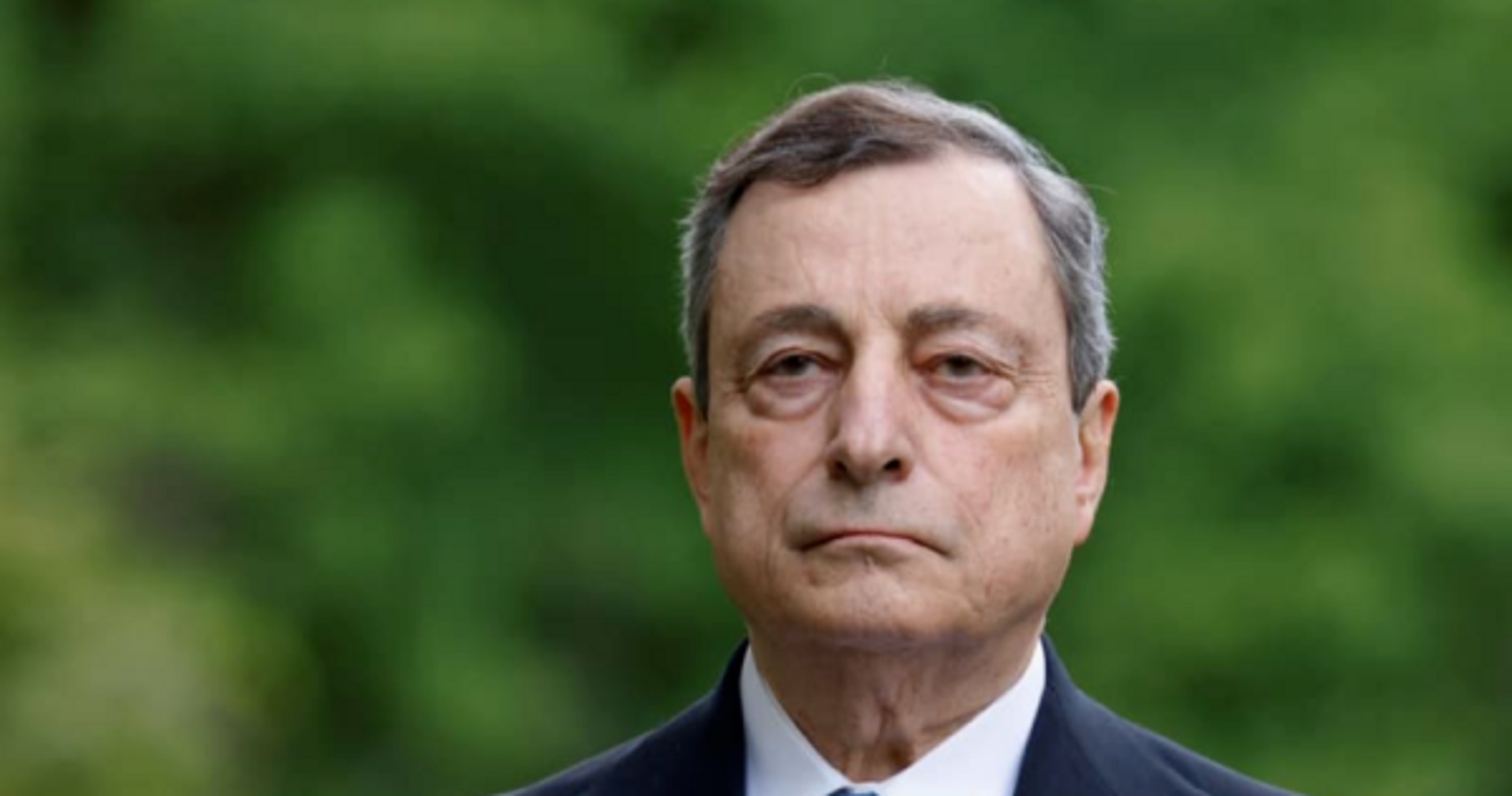 Draghi apresentou a demissão ao chefe de Estado