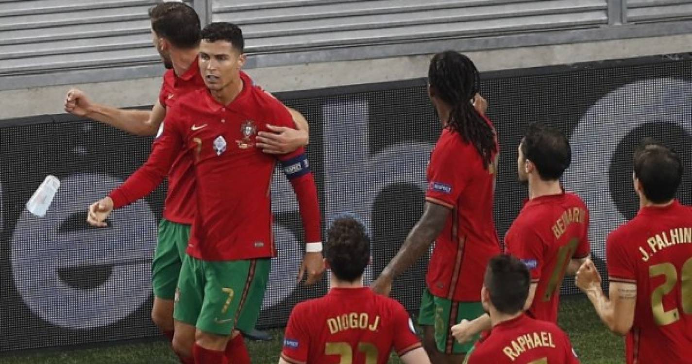 Euro2020: Portugal empata com a França e está nos 'oitavos'