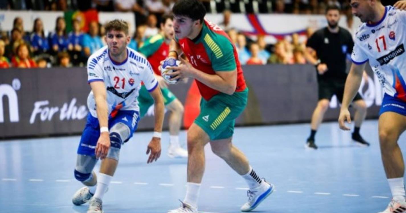 Portugal sofre primeira derrota no Mundial de andebol de sub-21 com Ilhas Faroé