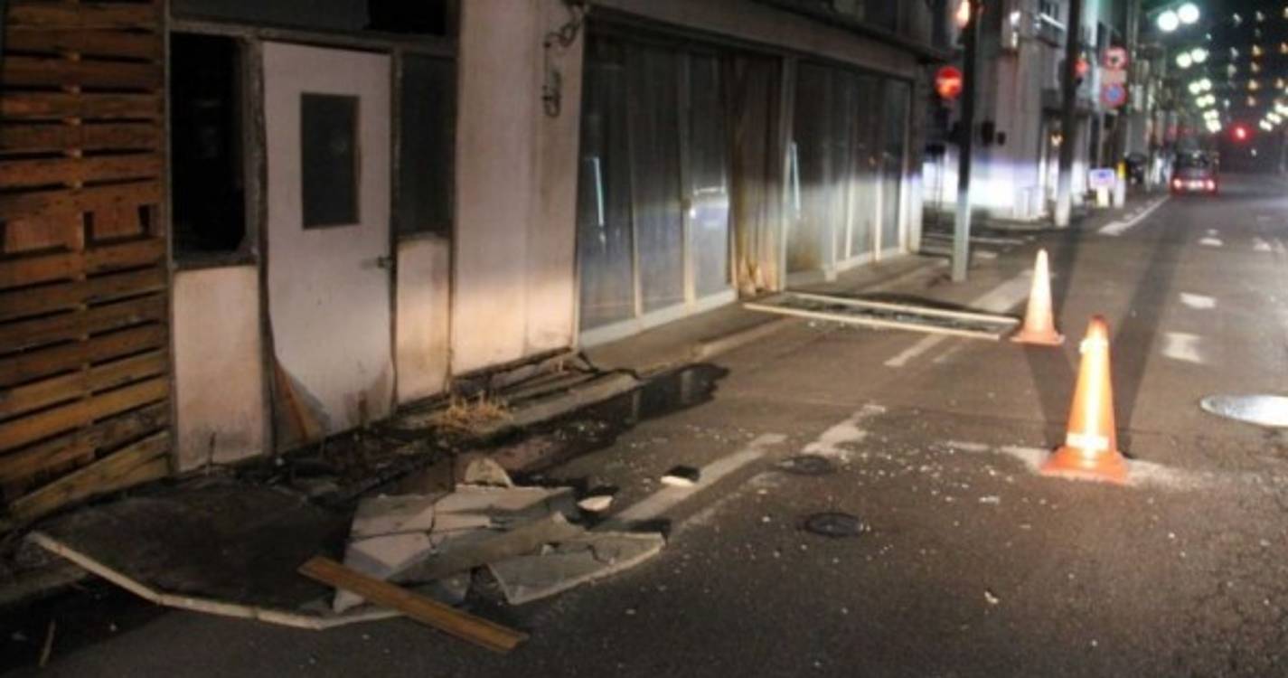 Sismo no Japão