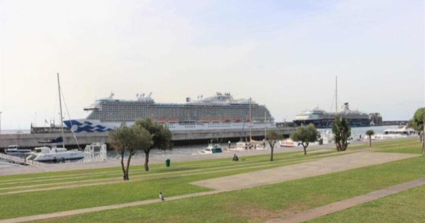 Porto do Funchal com dois navios e mais de 6.000 pessoas