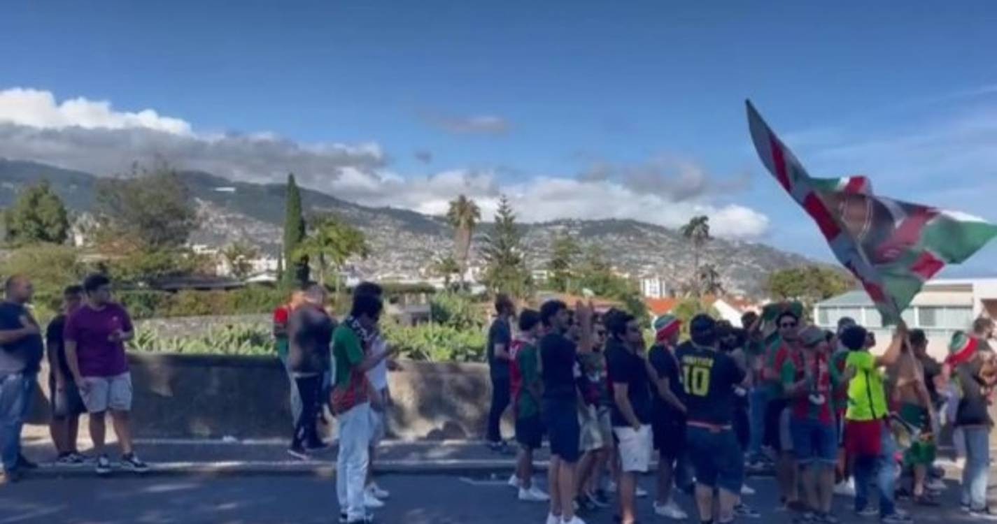 Veja o ambiente nos Barreiros antes do Marítimo-Est.Amadora (com vídeo)