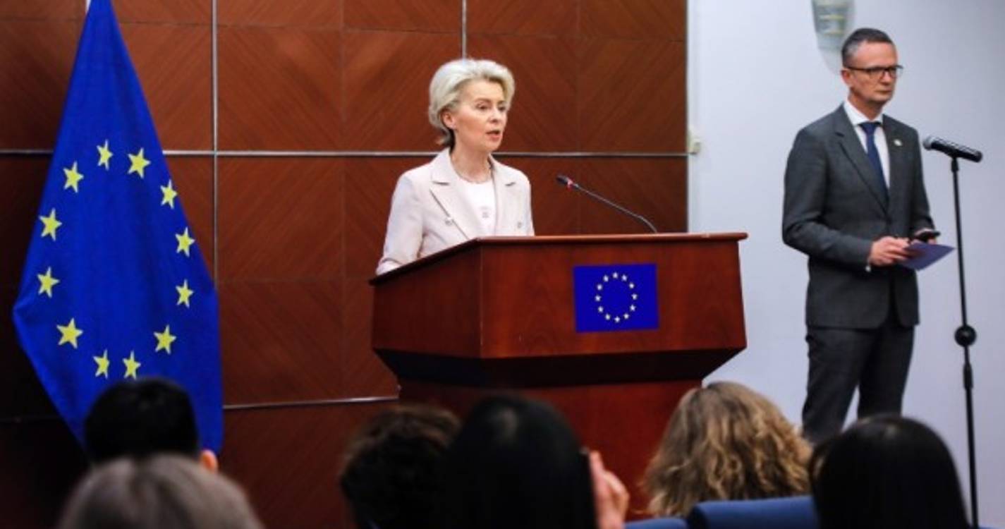 Ucrânia: Von der Leyen espera que China apoie paz no respeito por soberania ucraniana