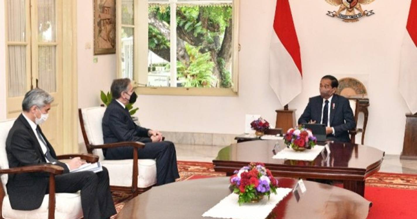 Blinken discute segurança no Indo-Pacífico com presidente da Indonésia
