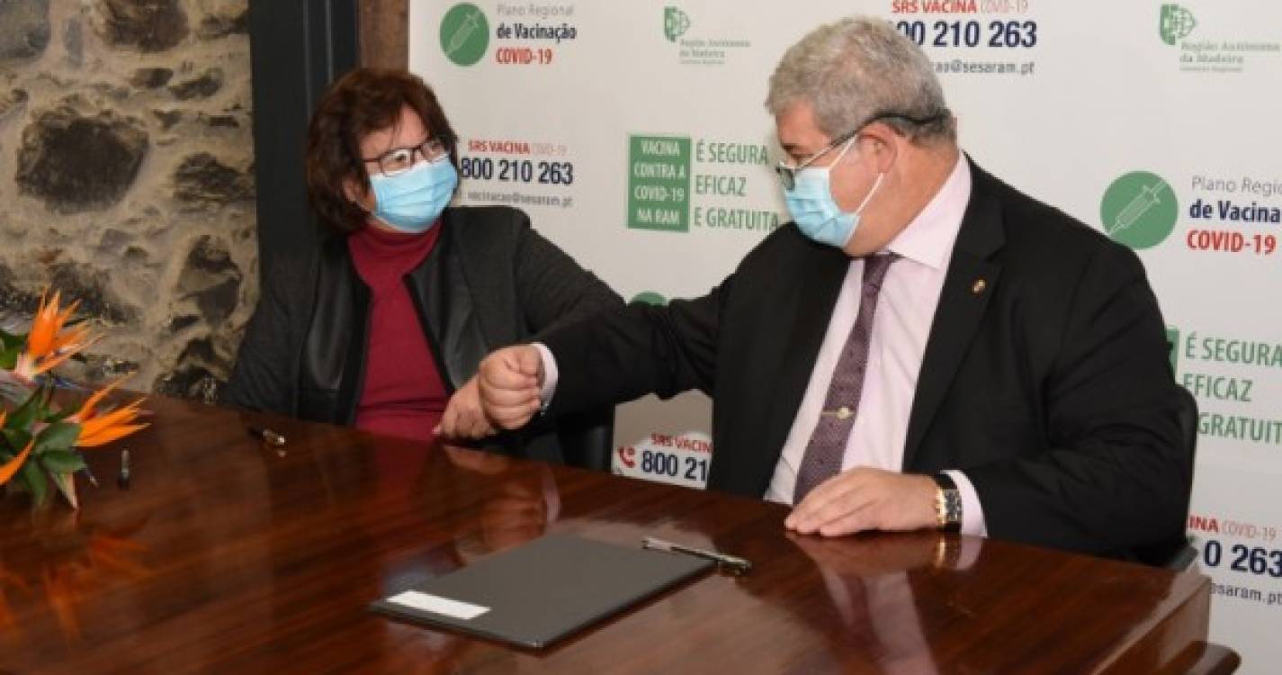 Pedro Ramos assina protocolos com SANAS Madeira e Escola de Enfermagem