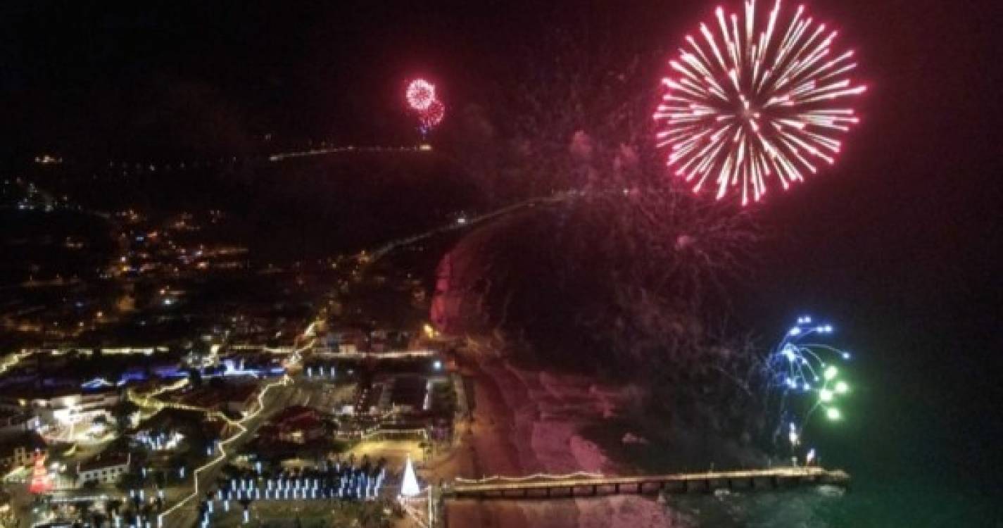 Fogo de Artifício no Porto Santo também encantou (com fotos)