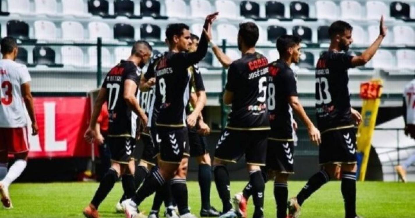 Nacional perde com o Vilafranquense por 4-3